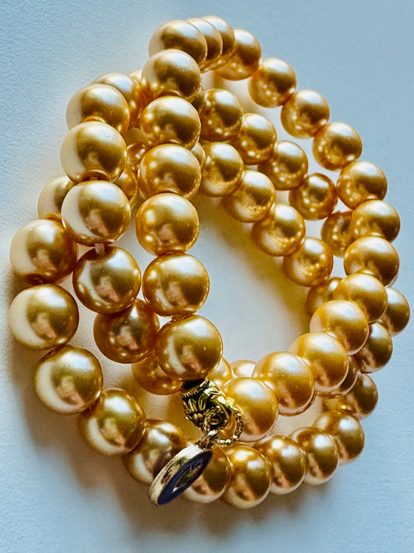 Golden Pearls Bracelet