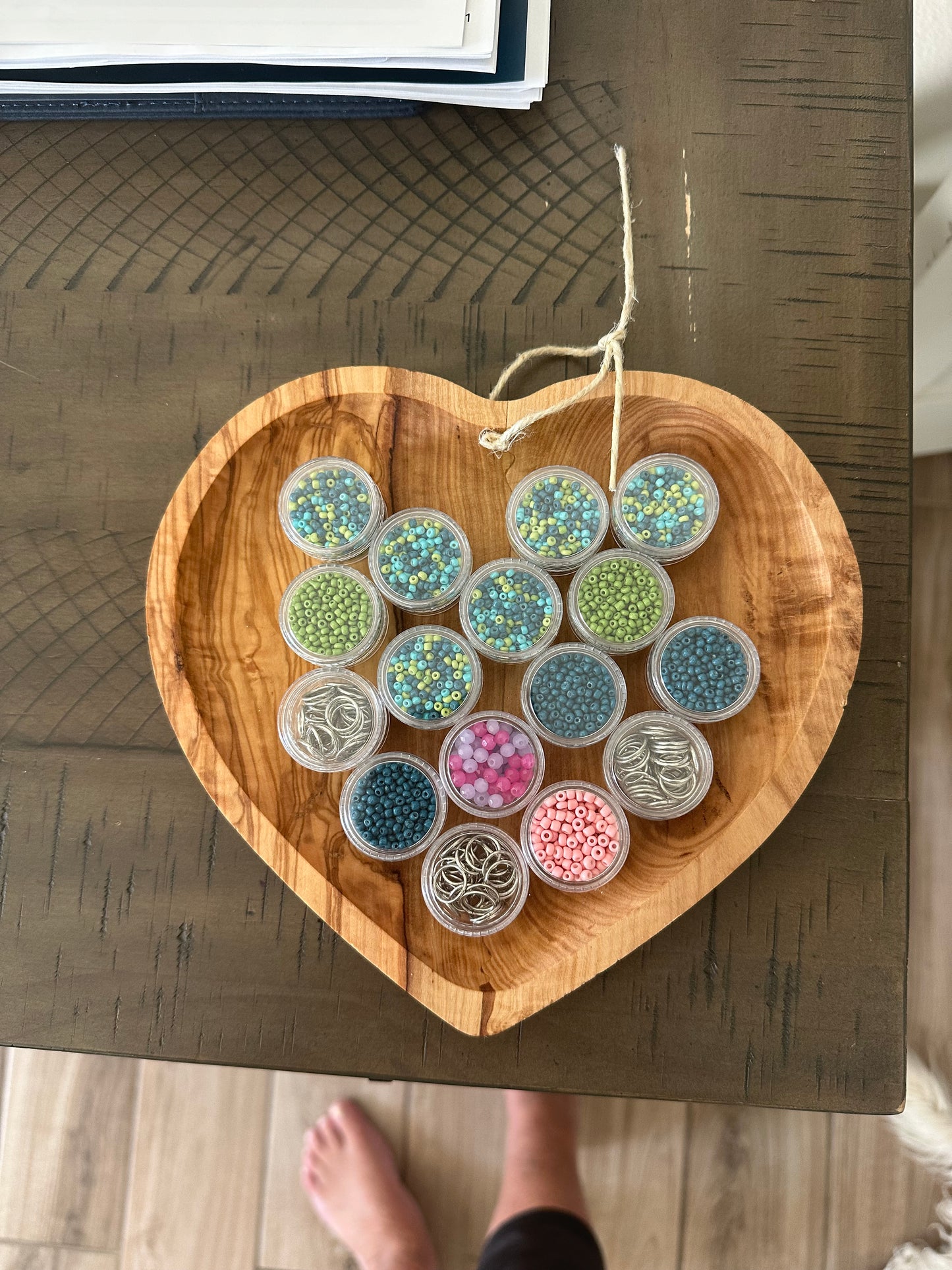 Sea beads for bracelet making