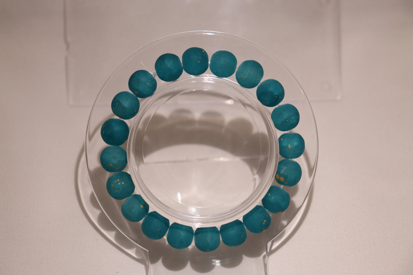 Blue With Gold Sprinkles.