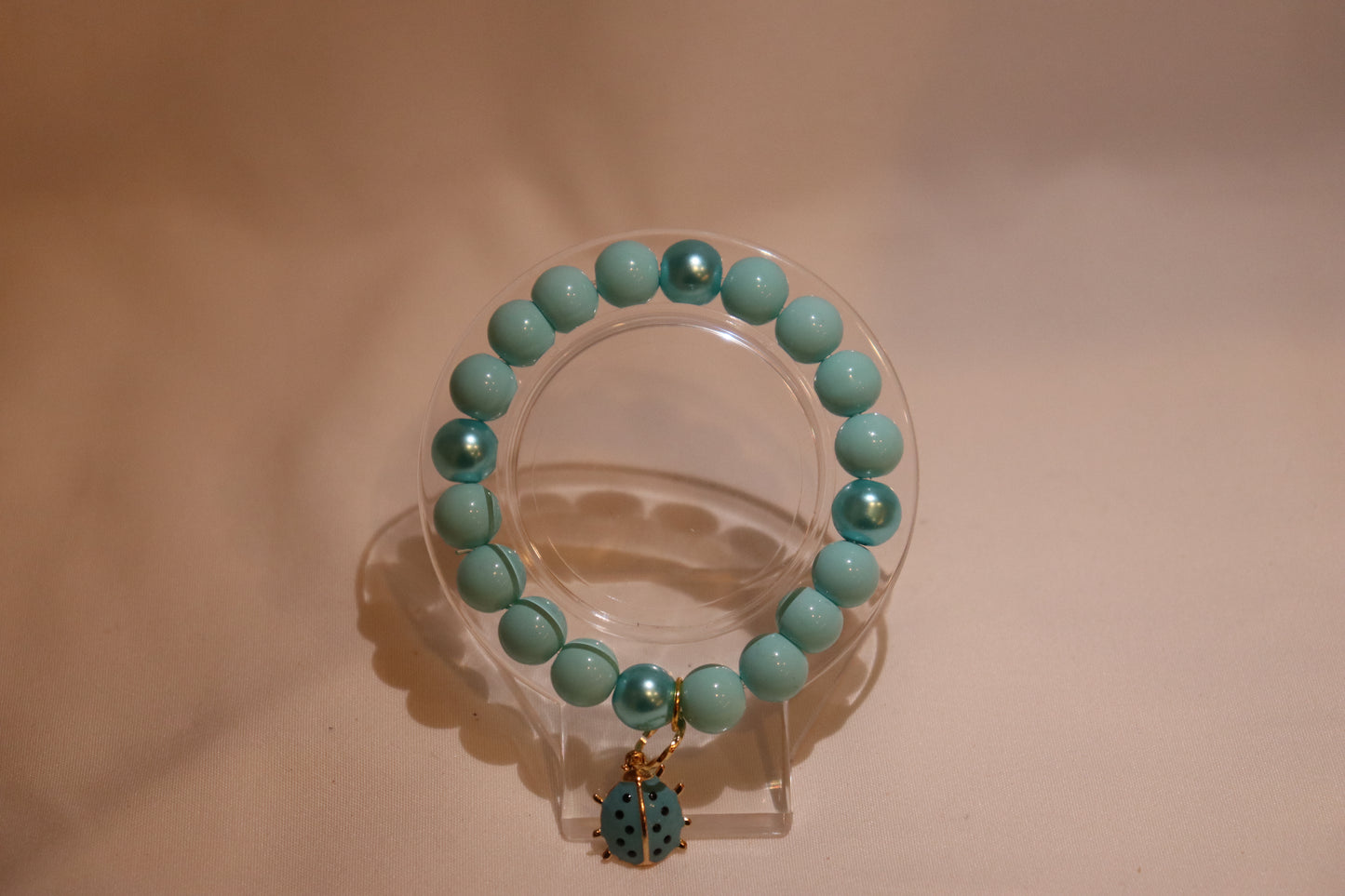 Blue and White Pearls Bracelets